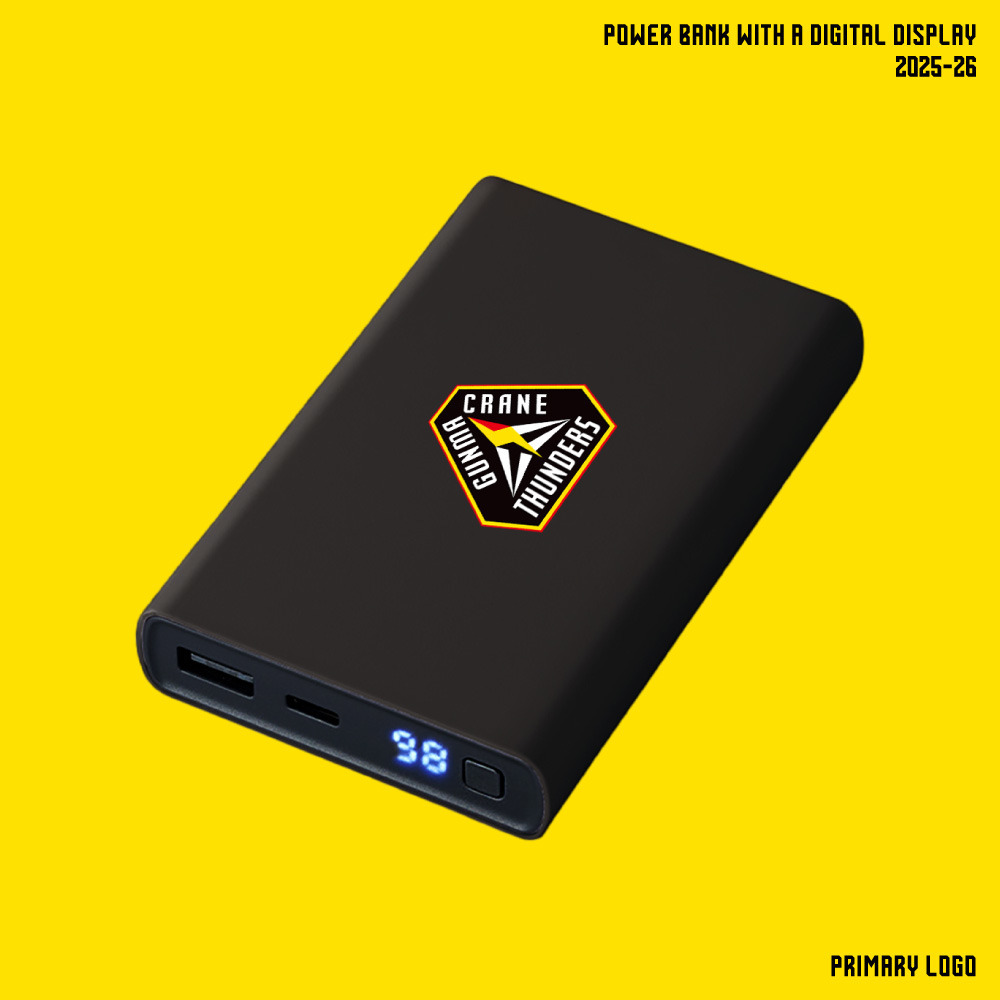 【EC限定】 バッテリー残量が数値でわかる モバイルチャージャー 2025-26 詳細画像 プライマリーロゴ(フルカラー) 1