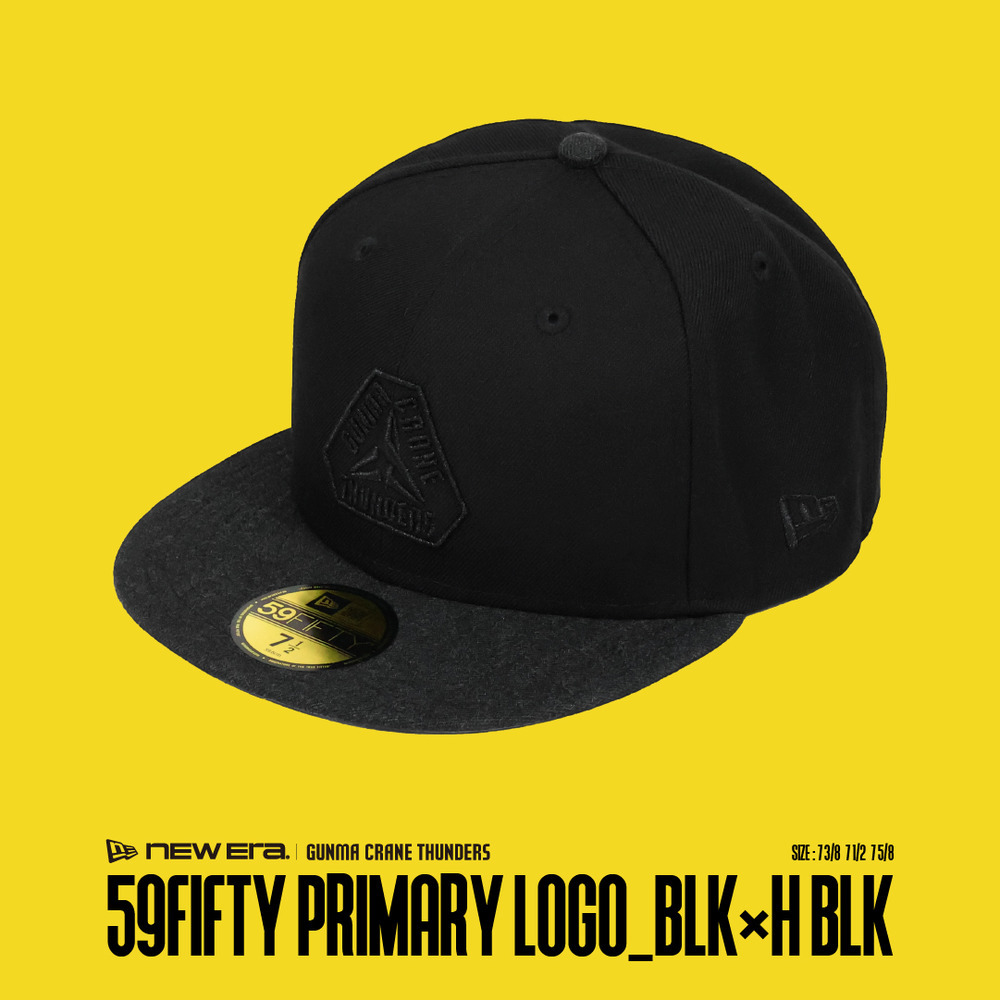 GCT&times;NEW ERA コラボキャップ 2026-27 詳細画像 59FIFTY PRIMARY LOGO/BLK&times;H BLK 1