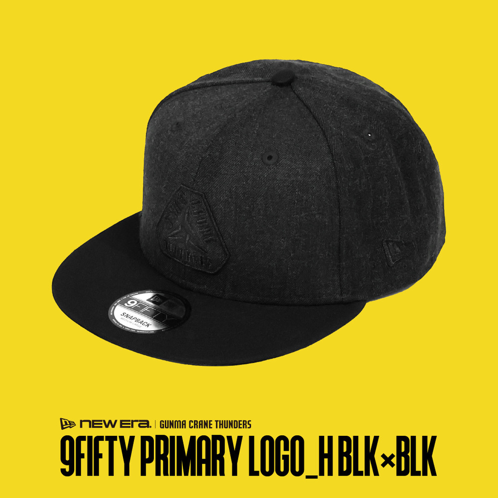 GCT&times;NEW ERA コラボキャップ 2026-27 詳細画像 9FIFTY PRIMARY LOGO/H BLK&times;BLK 1