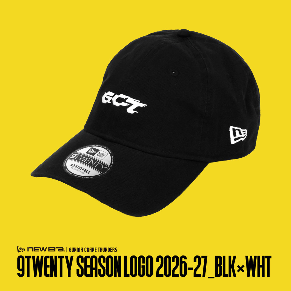 GCT&times;NEW ERA コラボキャップ 2026-27 詳細画像 9TWENTY SEASON LOGO/BLK&times;WHT 1