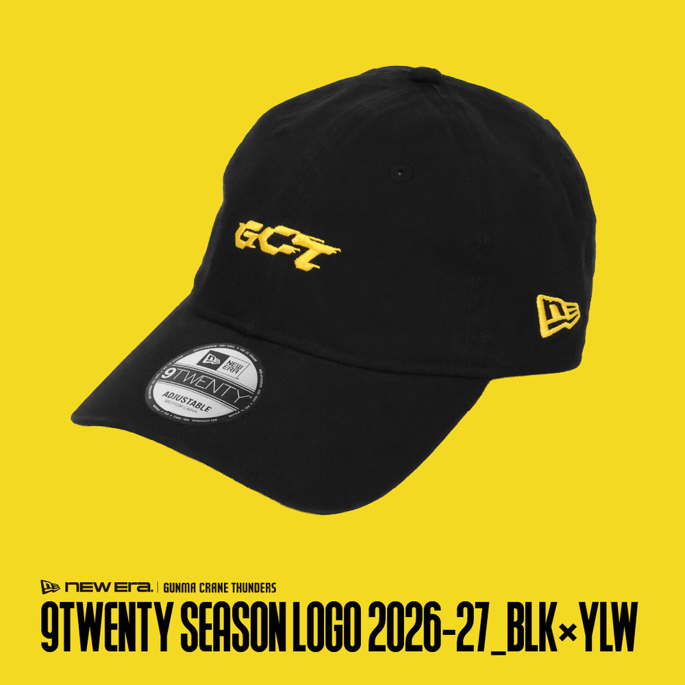 GCT&times;NEW ERA コラボキャップ 2026-27 詳細画像 9TWENTY SEASON LOGO/BLK&times;YLW 1