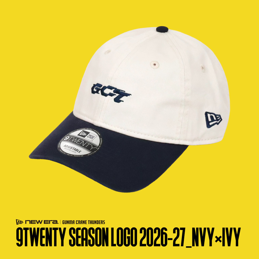 GCT&times;NEW ERA コラボキャップ 2026-27 詳細画像 9TWENTY SEASON LOGO/NVY&times;IVY 1