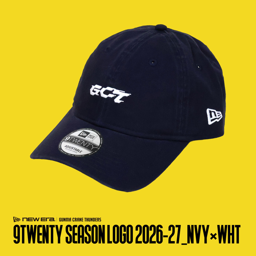 GCT&times;NEW ERA コラボキャップ 2026-27 詳細画像 9TWENTY SEASON LOGO/NVY&times;WHT 1
