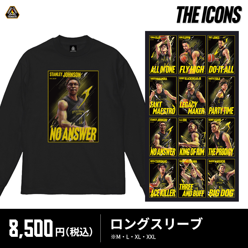 【EC限定】 THE ICONS 2026-27 詳細画像 ロングスリーブTシャツ 1