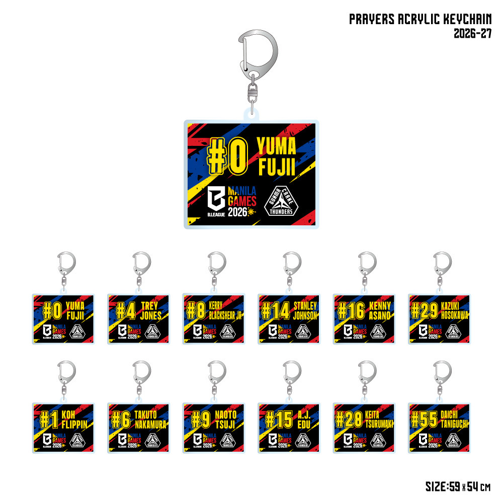 【EC限定】 GCT&times;MANILA GAMES 2026 記念グッズ 詳細画像 キーホルダー 1