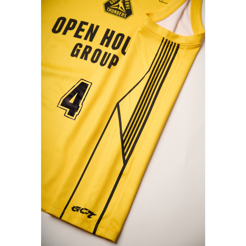 【公式】 レプリカユニフォーム 2026-27 （BREAK THE ORDER YELLOW UNIFORM） 詳細画像 #14 スタンリー・ジョンソン選手 3