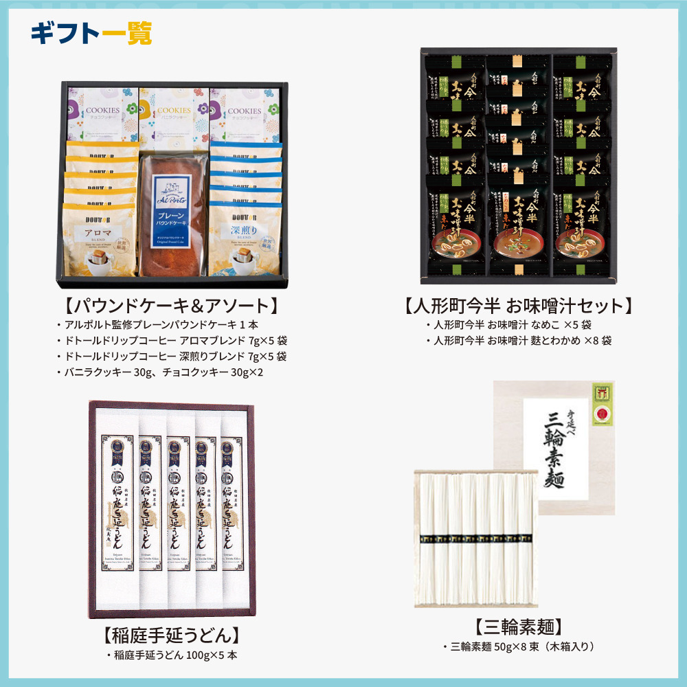 【EC限定】 GCTオリジナル包装紙ギフト パウンドケーキ＆アソートセット 詳細画像 からっ風サンダくん柄 8