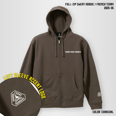 【EC限定】 フルジップスウェットパーカー 10.0オンス 2025-26 【プライマリーロゴ】