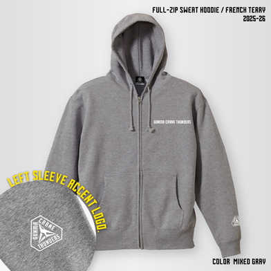 【EC限定】 フルジップスウェットパーカー 10.0オンス 2025-26 【プライマリーロゴ】