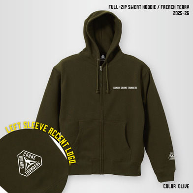 【EC限定】 フルジップスウェットパーカー 10.0オンス 2025-26 【プライマリーロゴ】