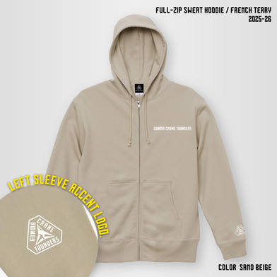 【EC限定】 フルジップスウェットパーカー 10.0オンス 2025-26 【プライマリーロゴ】