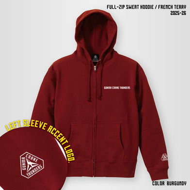 【EC限定】 フルジップスウェットパーカー 10.0オンス 2025-26 【プライマリーロゴ】