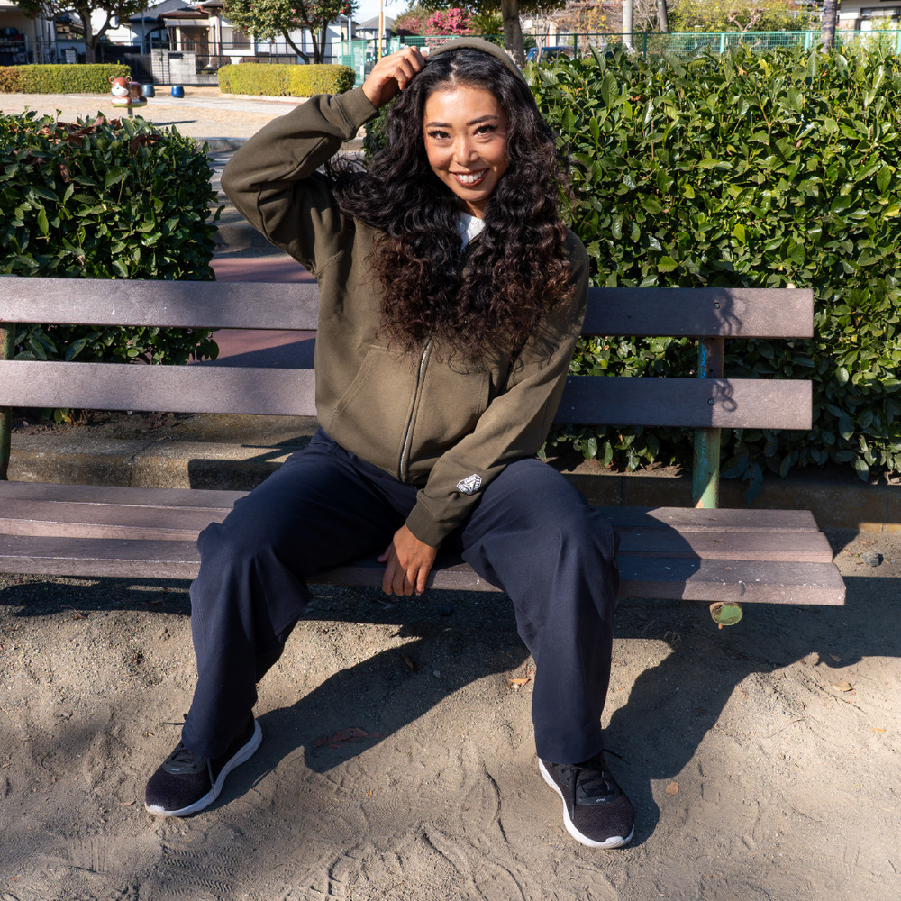 【EC限定】 フルジップスウェットパーカー 10.0オンス 2025-26 【プライマリーロゴ】 詳細画像 サンドベージュ 3