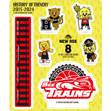 歴代トレンチーアクリルスタンド