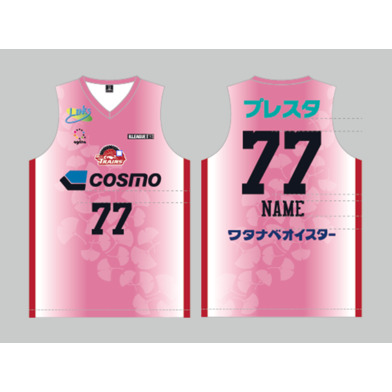 ≪郵送≫【完全受注生産】ピンクオーセンティックユニフォーム（2025-26シーズン）