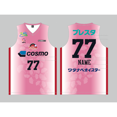 ≪郵送≫【完全受注生産】ピンクオーセンティックユニフォーム（2025-26シーズン）