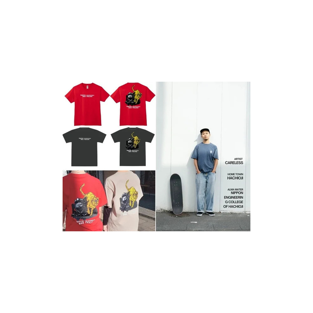 アーティストコラボTシャツ 詳細画像 チャコール 2