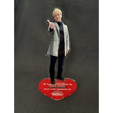 山本楓己選手 アクリルスタンド（B.LEAGUE VALENTINE ver.）