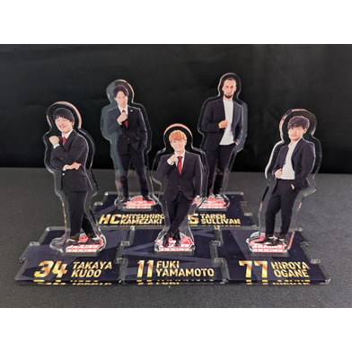 選手アクリルキーホルダー（スーツ Ver）