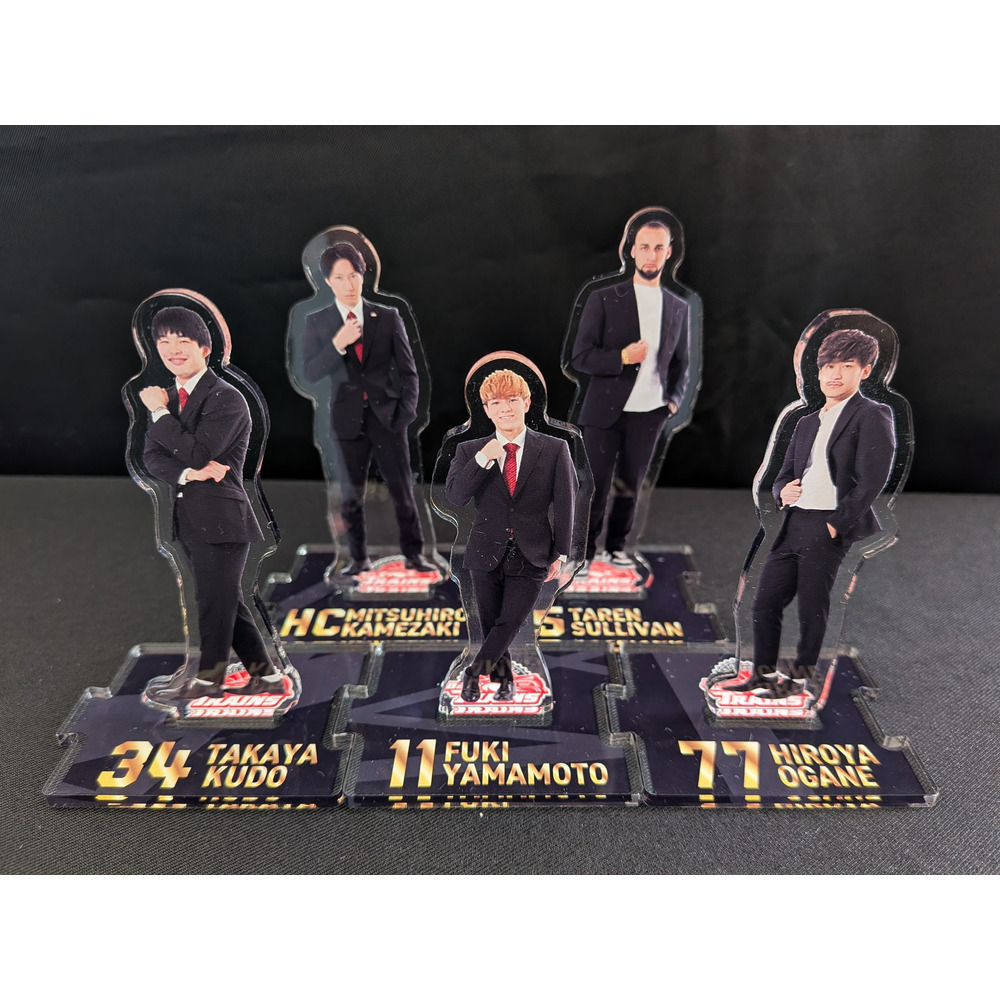 選手アクリルキーホルダー（スーツ Ver） 詳細画像 #3 TAKAOKA 1