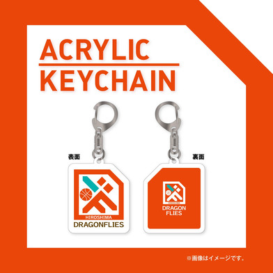 LOGOアクリルキーホルダー