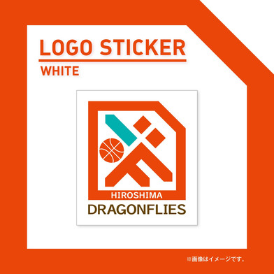 LOGOステッカー(white)