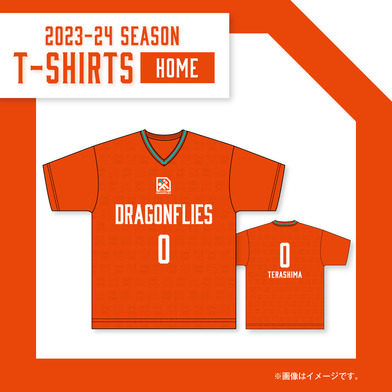 【キッズサイズ】2023-24メインTシャツ(HOME)　【100/110/120/130/140】