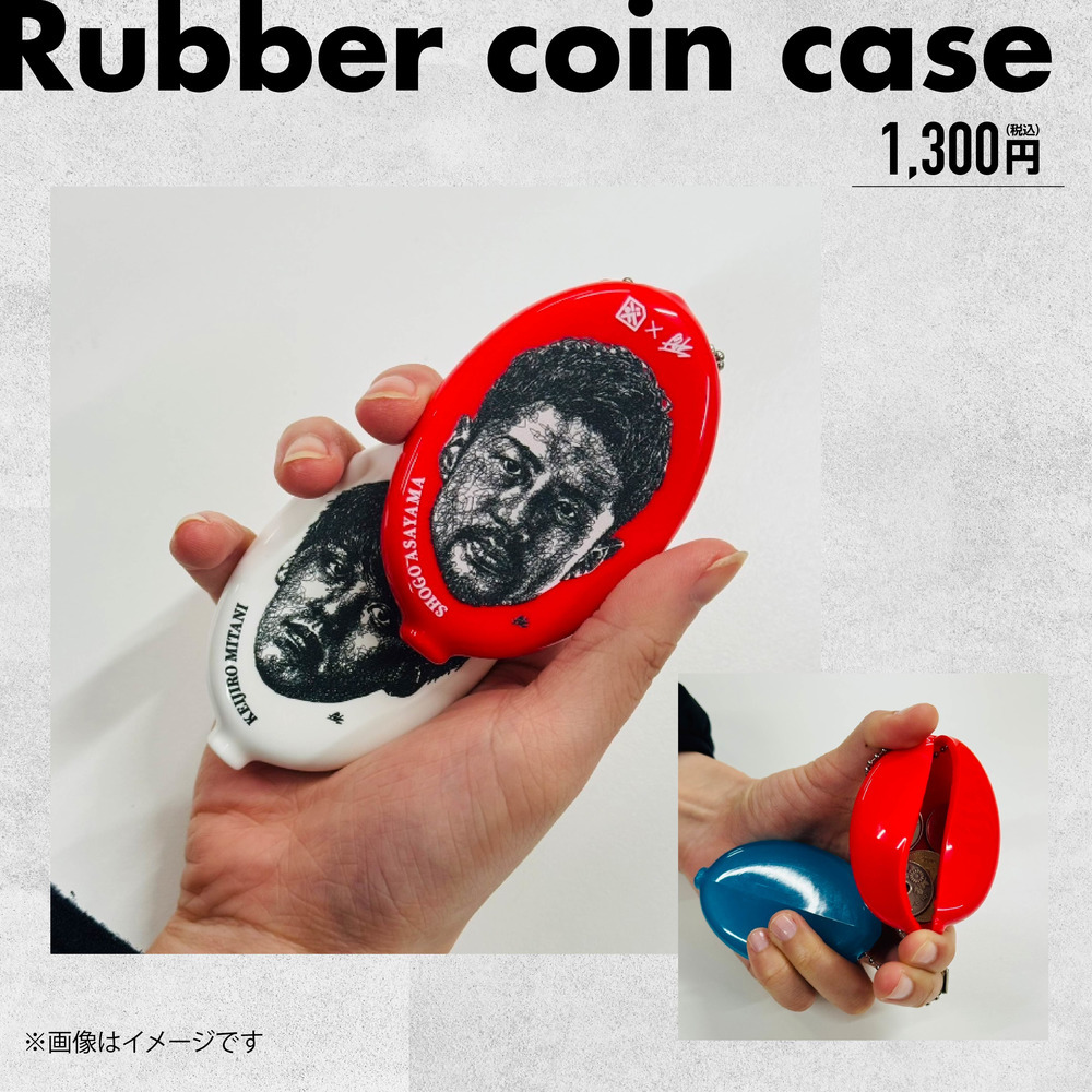 ※3/23(土)11:30より販売開始【広島ドラゴンフライズ×Bob art work】Rubber coin case 詳細画像 1