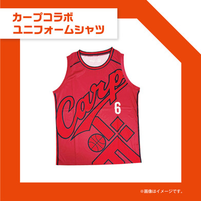 カープコラボユニフォームシャツ
