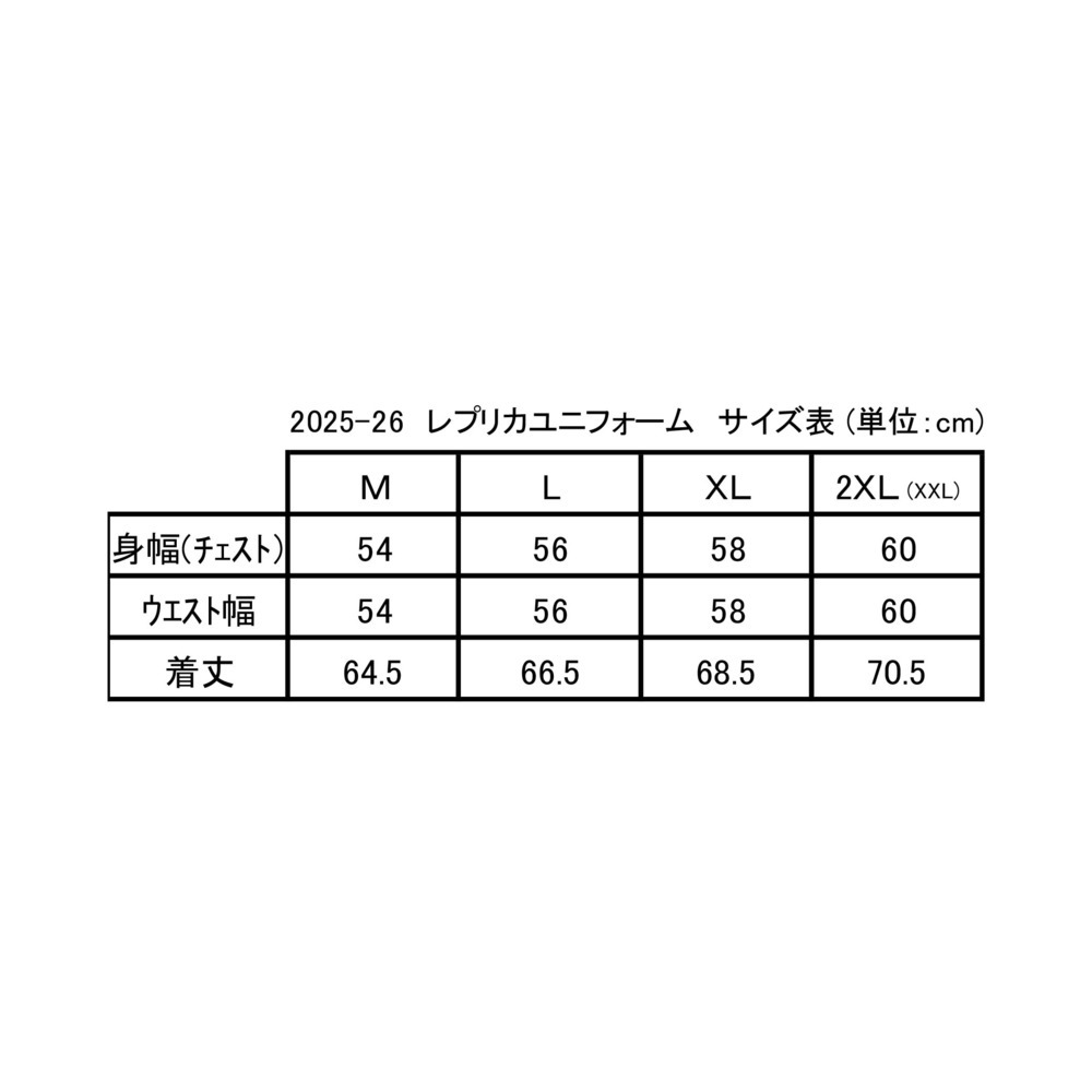 2025-26 レプリカユニフォーム 詳細画像 AWAY 3