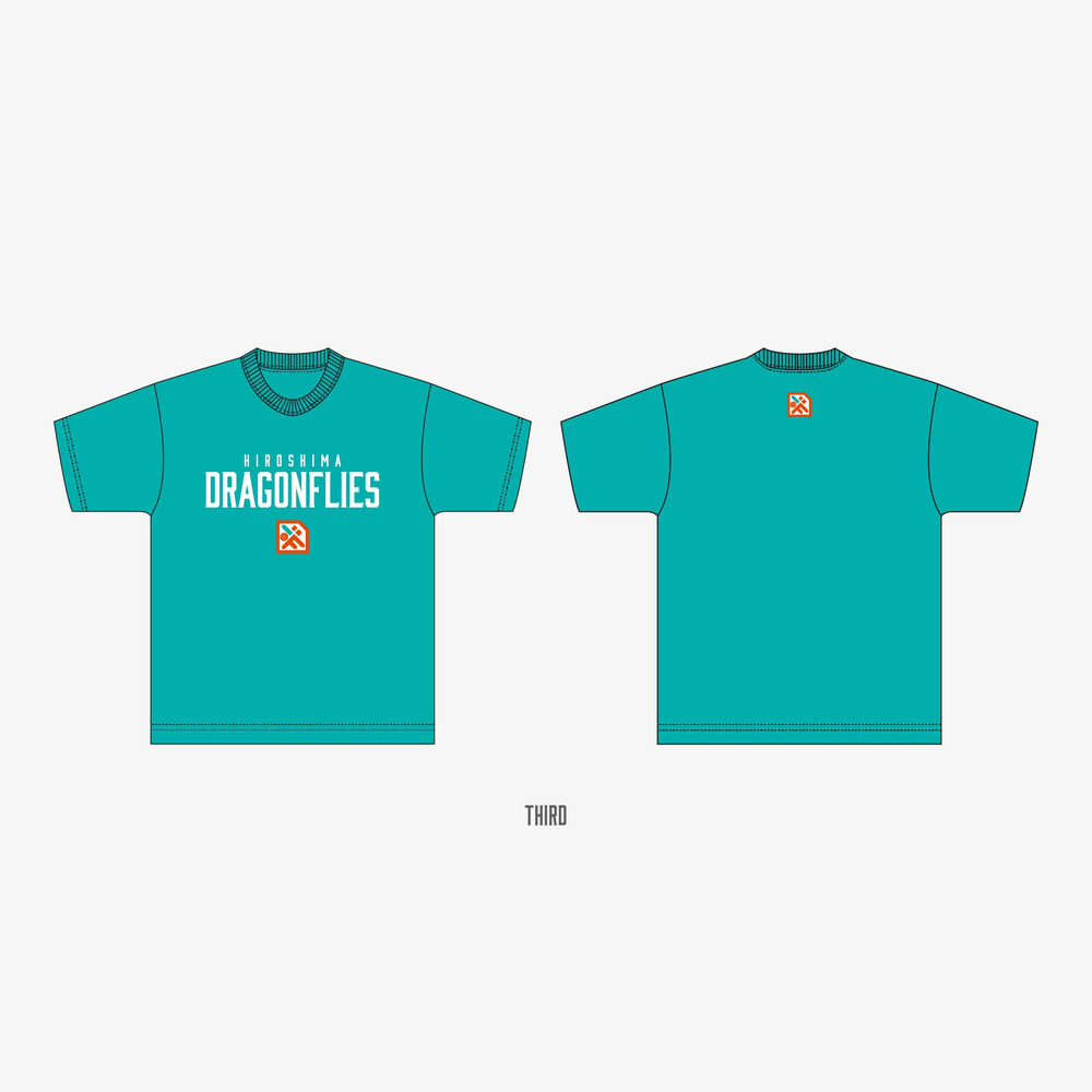 ロゴTシャツ 詳細画像 青 3