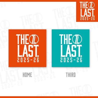 2025-26 シーズンスローガン「THE LAST」ステッカー