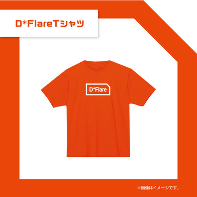 D*FlareTシャツ		