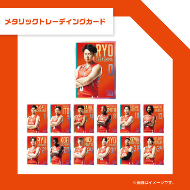 メタリックトレーディングカード