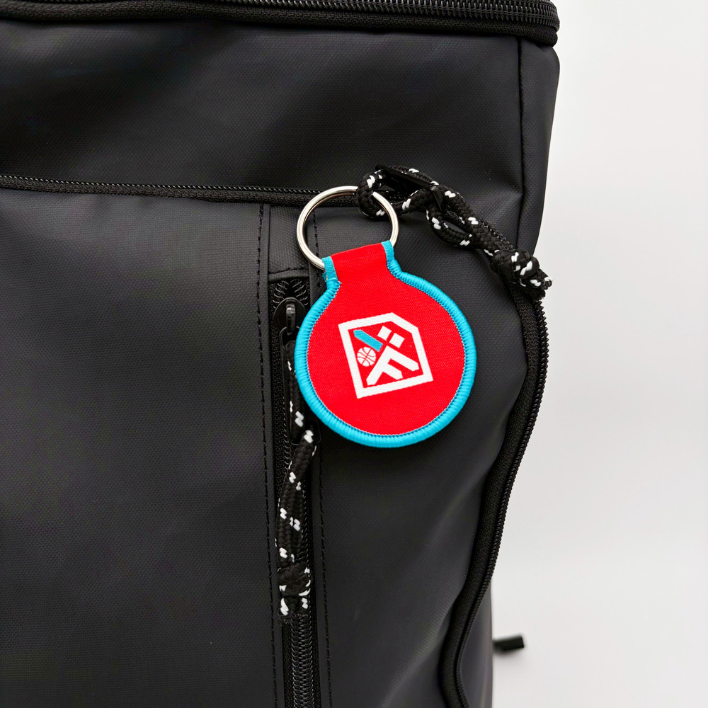 ロゴ刺繍キーホルダー 詳細画像 1カラー 3