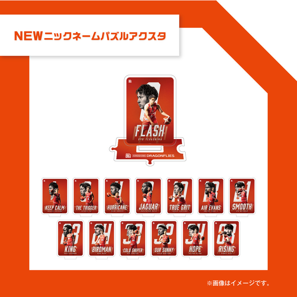 【ガチャ】　NEWニックネームパズルアクスタ 詳細画像 1カラー 1