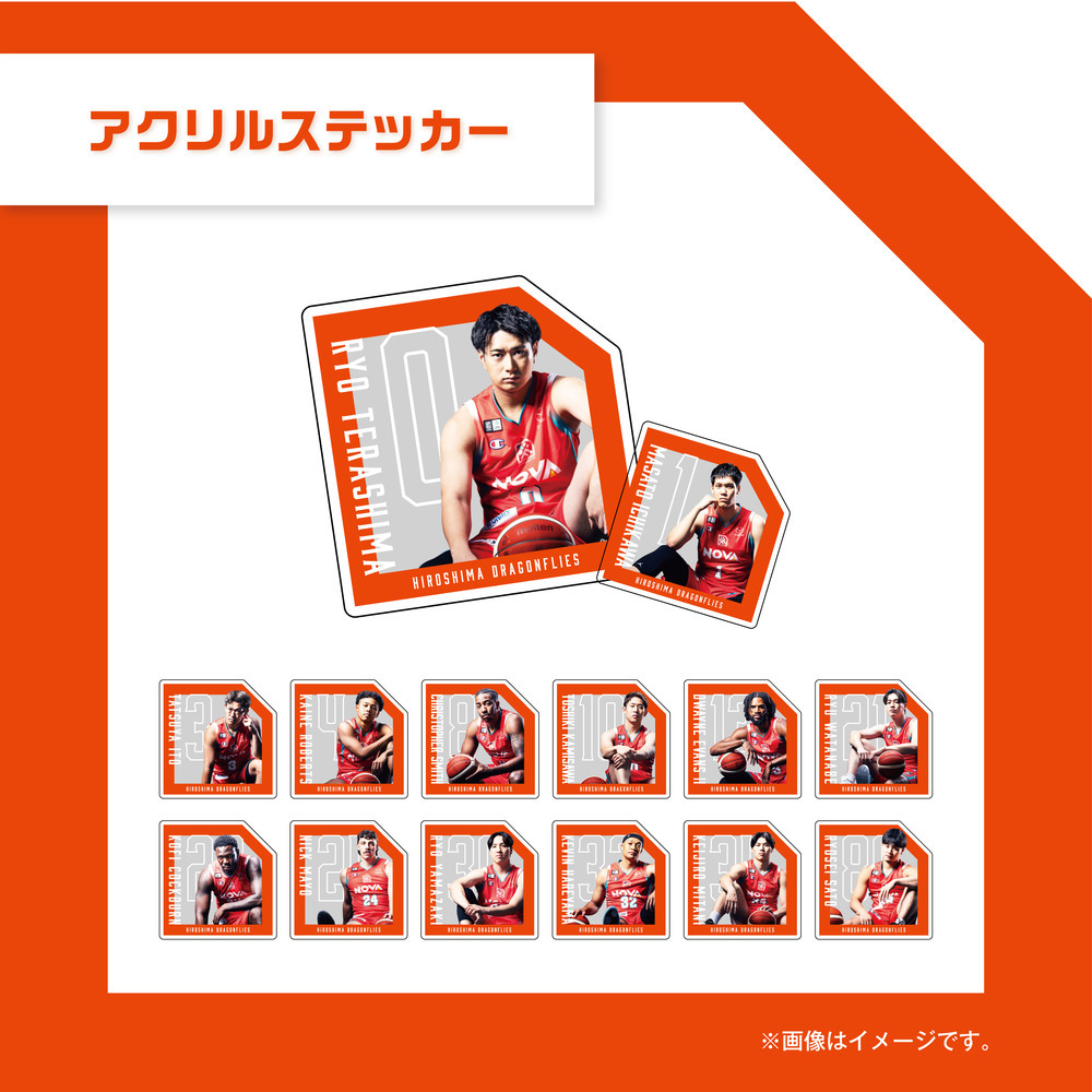 【ガチャ】　アクリルステッカー 詳細画像 1カラー 1