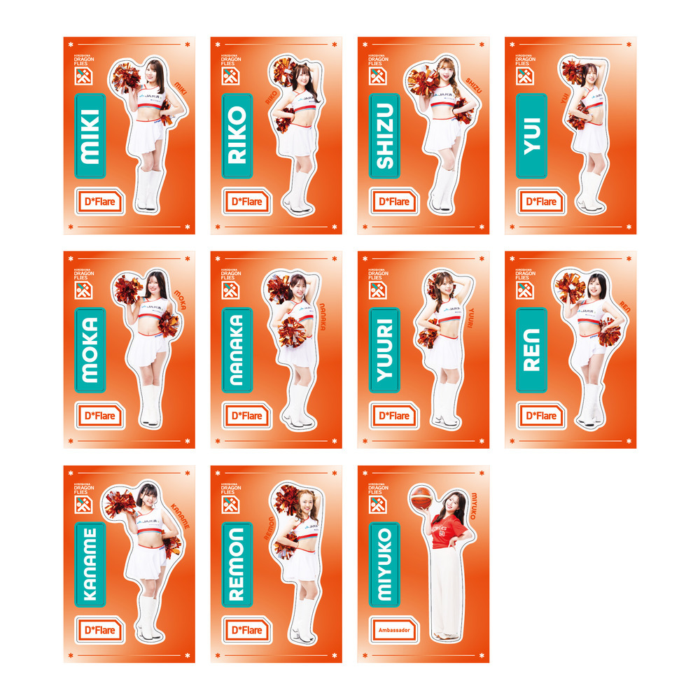 D*Flare&MIYUKO ステッカーセット 詳細画像 2