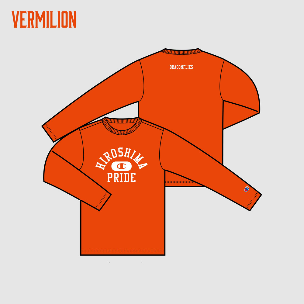 Champion HIROSHIMA PRIDE LONG T-SHIRT 詳細画像 VERMILION 3
