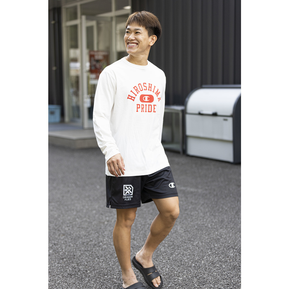 Champion HIROSHIMA PRIDE LONG T-SHIRT 詳細画像 VERMILION 6