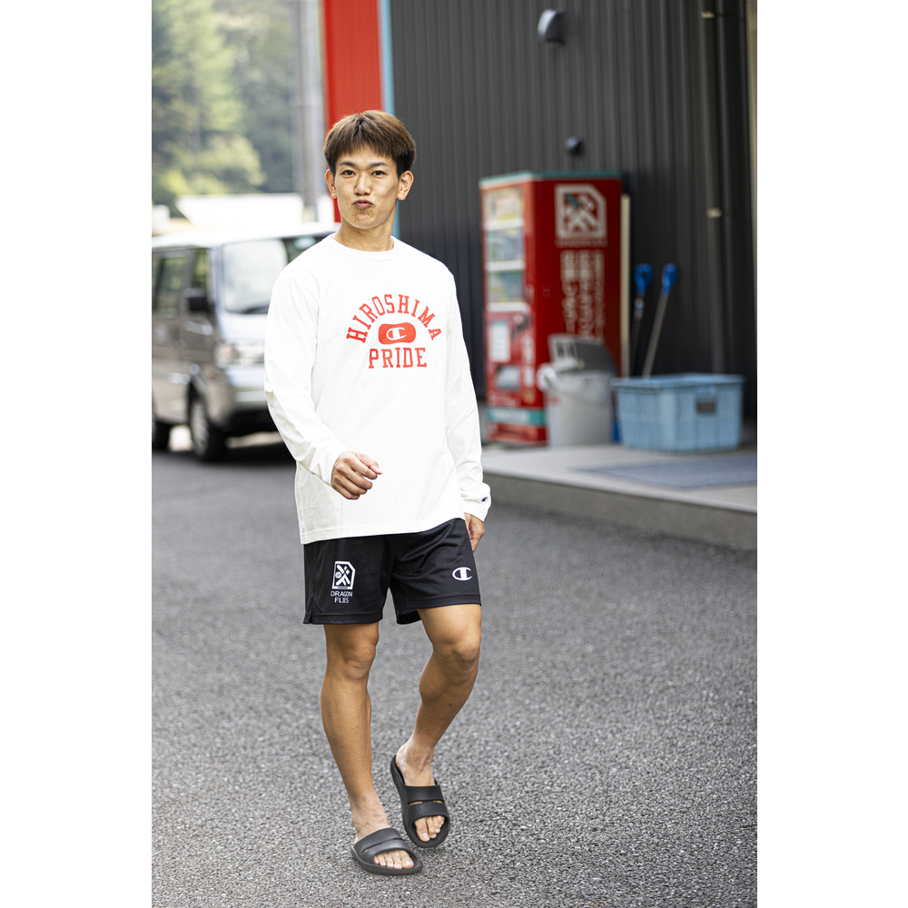 Champion HIROSHIMA PRIDE LONG T-SHIRT 詳細画像 WHITE 5