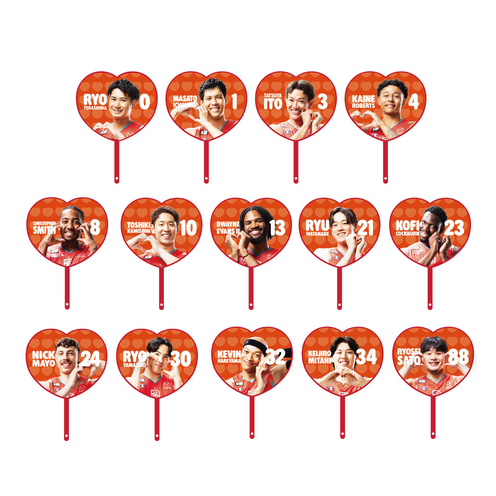 ハートうちわ 詳細画像 #0 寺嶋良 2