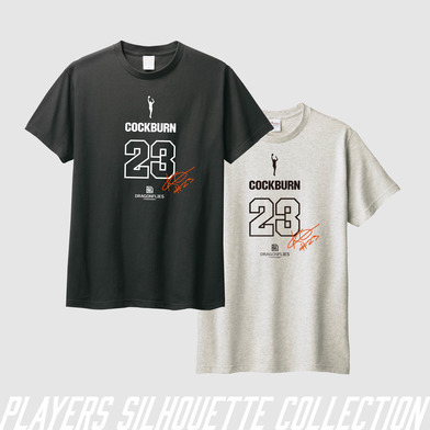 3/7(土)11:30～受注開始【受注】選手シルエットグッズ Tシャツ