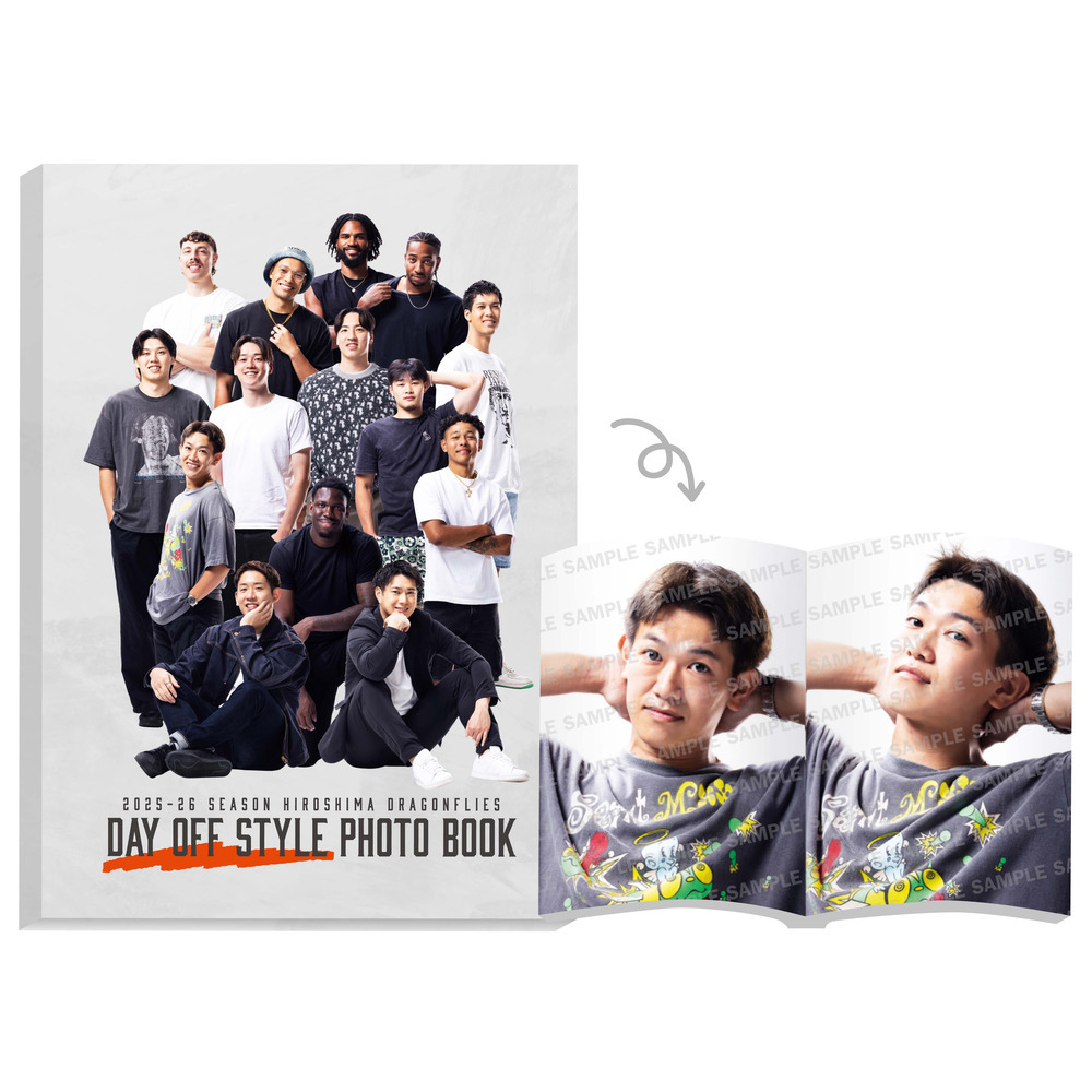 【DAY OFF STYLE】選手私服フォトブック 詳細画像 1カラー 2