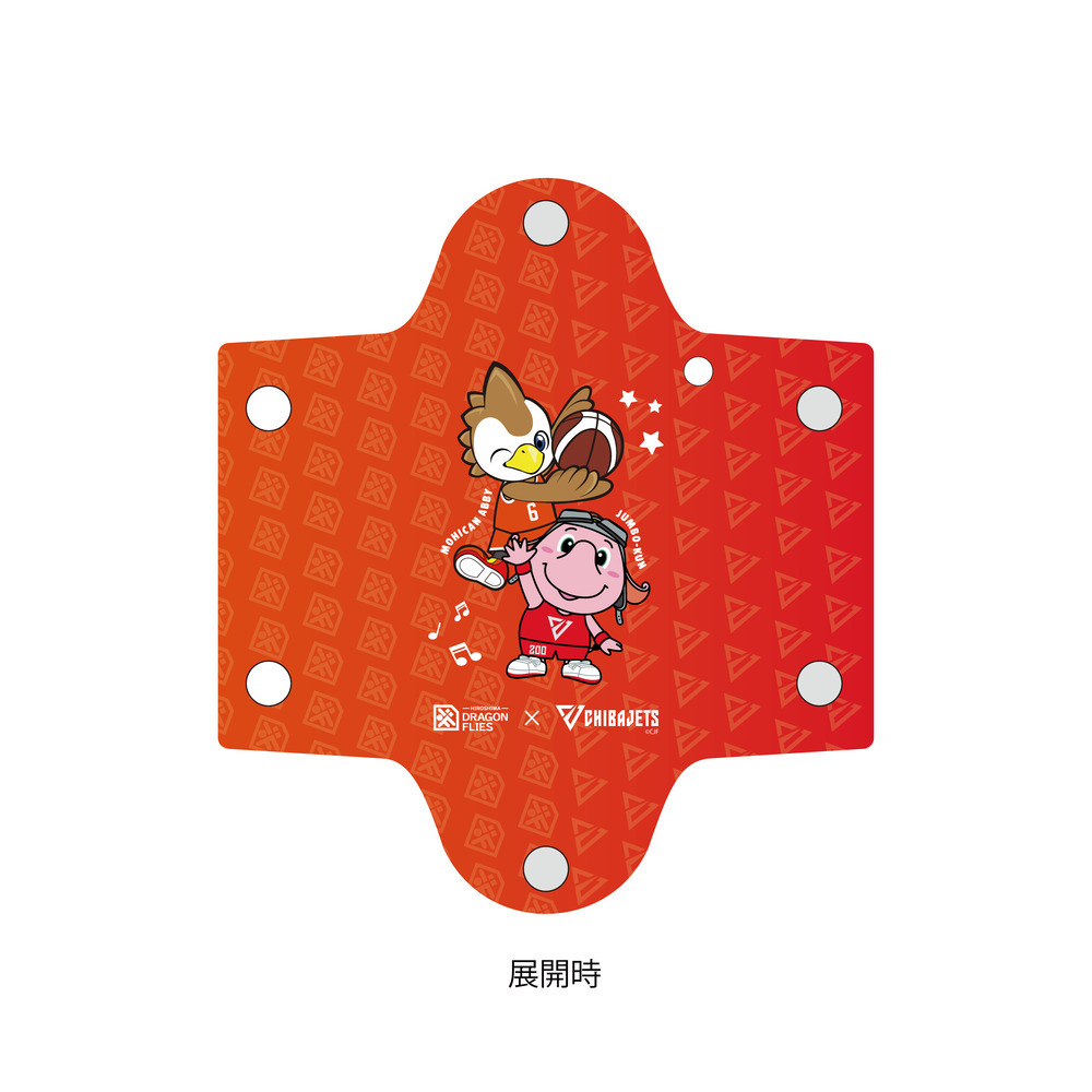 千葉ジェッツ&times;広島ドラゴンフライズ マルチケース 詳細画像 1カラー 2
