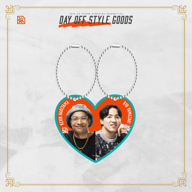 【DAY OFF STYLE】選手私服　くっつきアクリルキーホルダー【ガチャ】