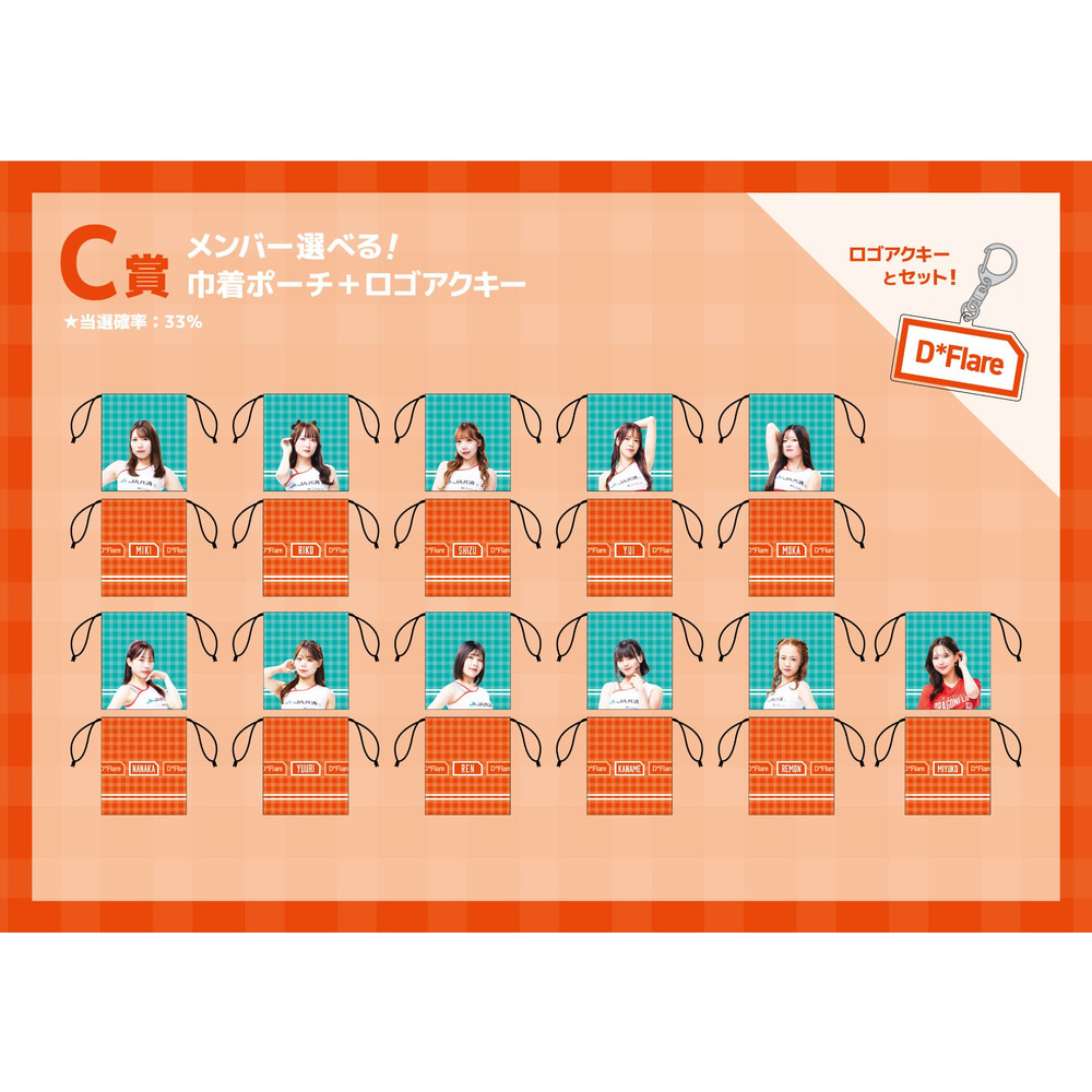 【4/9(木)18:00～販売】★オンラインショップ限定★D*Flare&MIYUKO オンラインくじ 詳細画像 1カラー 4