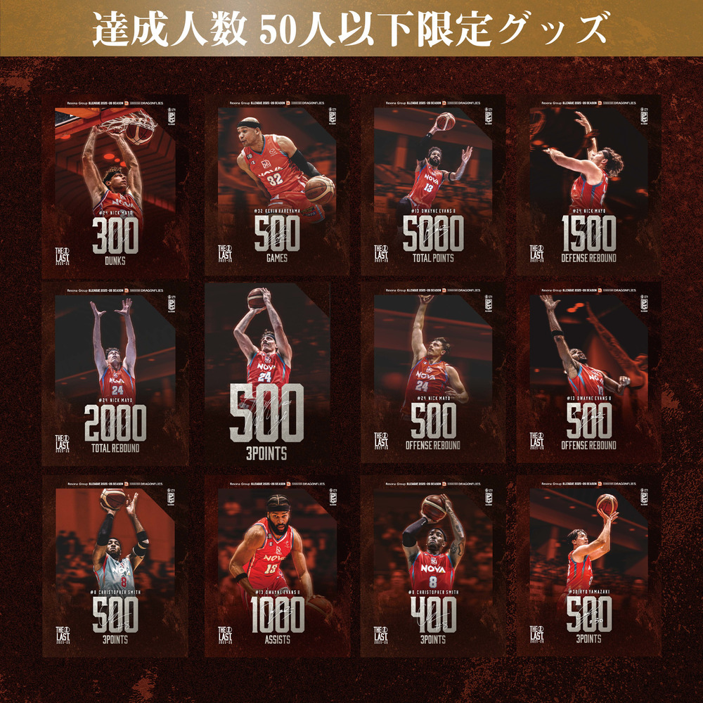 【PLAYBACK！記録達成記念】HACOスタ：多層アクリルスタンド 詳細画像 晴山 ケビンB1個人通算500試合出場達成 3