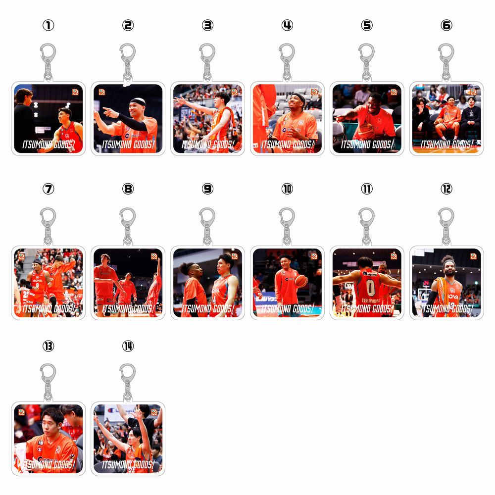 【受注】ITSUMONO GOODS! アクリルキーホルダー 詳細画像 1カラー 2