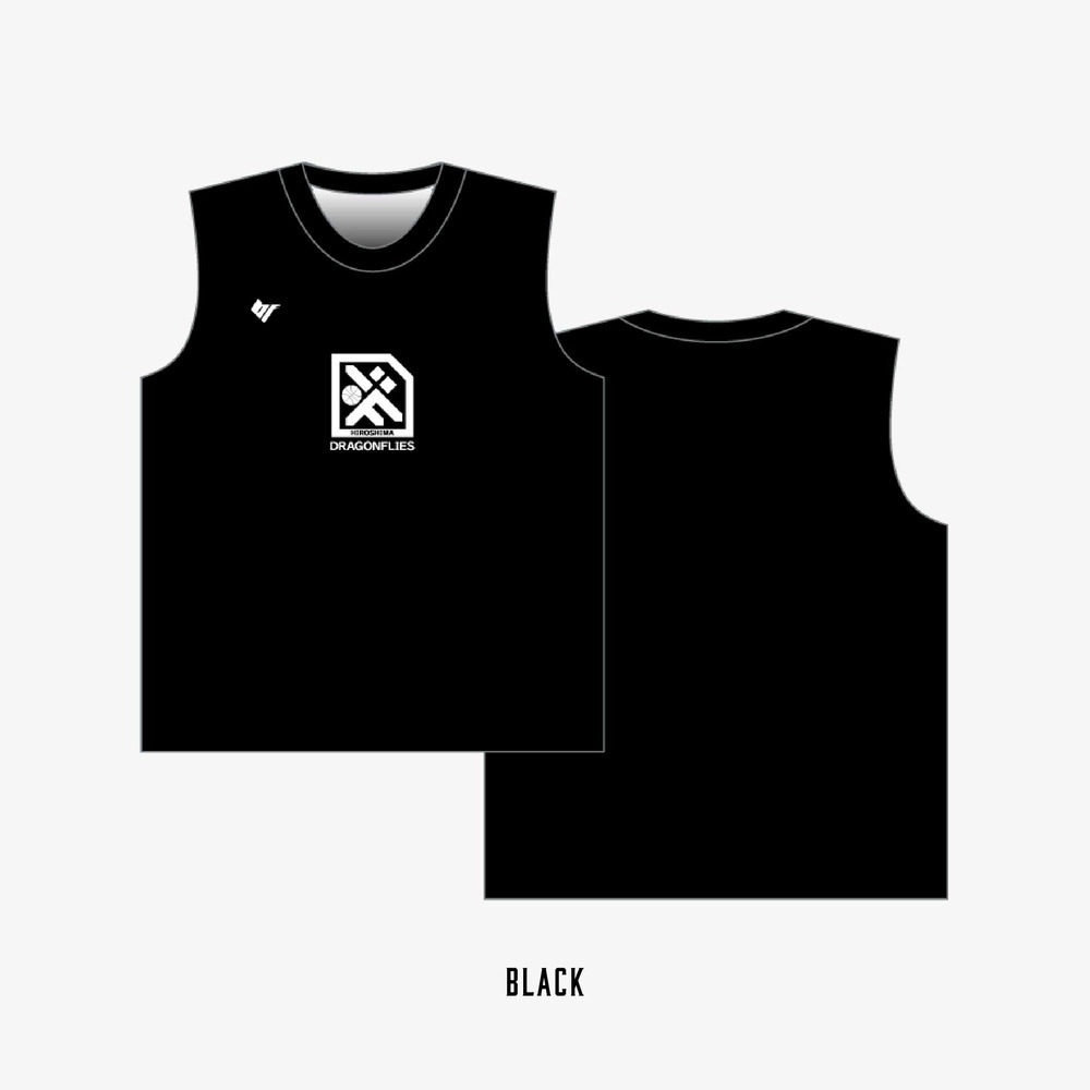 【受注】選手着用モデル タンクトップ  BLACK・WHITE(※選択ください)【BFIVE】